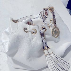 Beautiful white Michael Kors bag